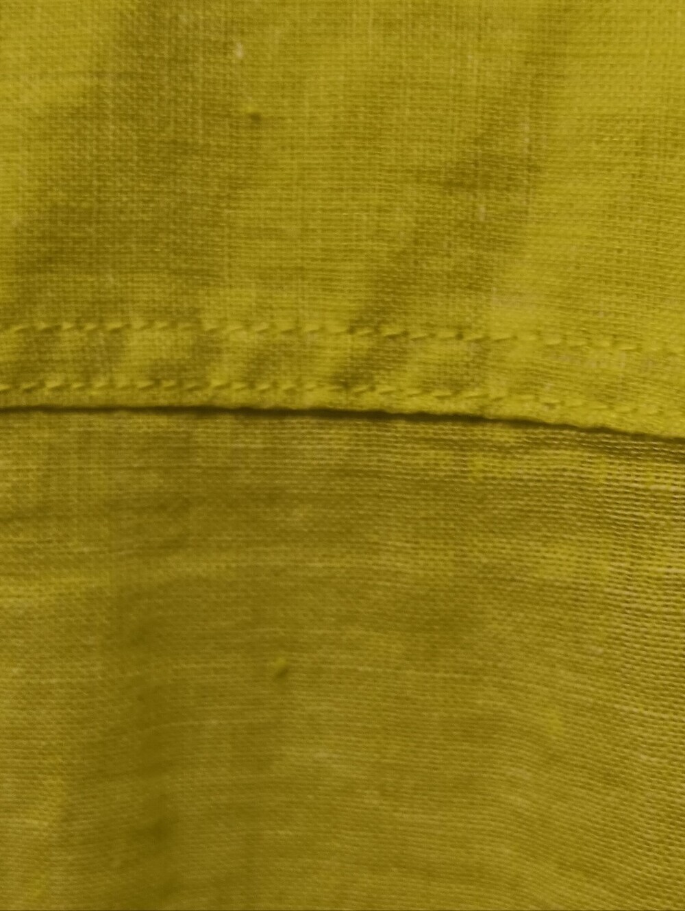 Sigrid Olsen| 100% Linen Button Down Tunic Chartreuse Relaxed Oversize  Sz L - Picture 7 of 16